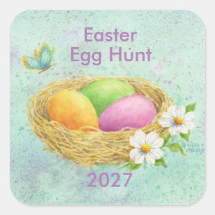 Easter Egg Hunt Stickers 2027