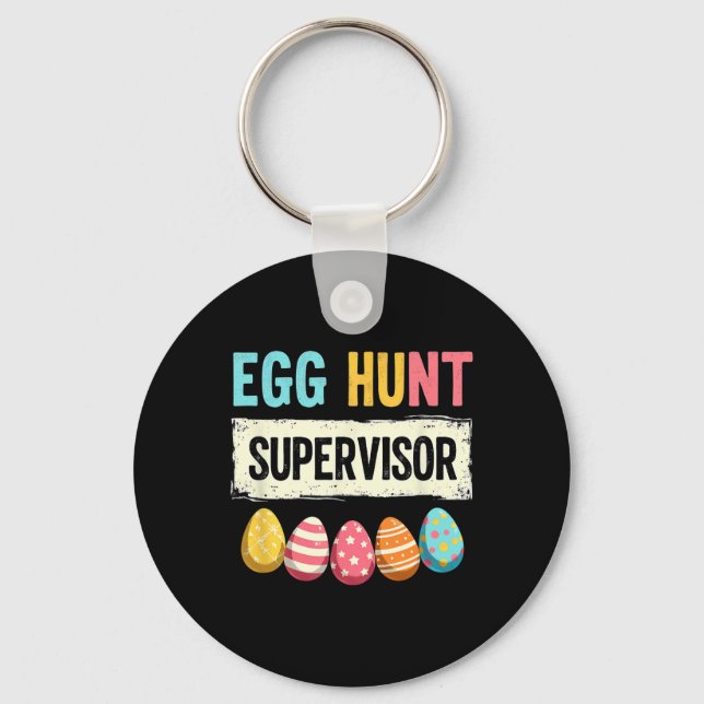 Easter Egg Hunt Supervisor 2  Key Ring (Front)