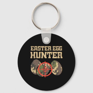 Easter Egg Hunter Camo Funny Hunting Boys Girls Ki Key Ring
