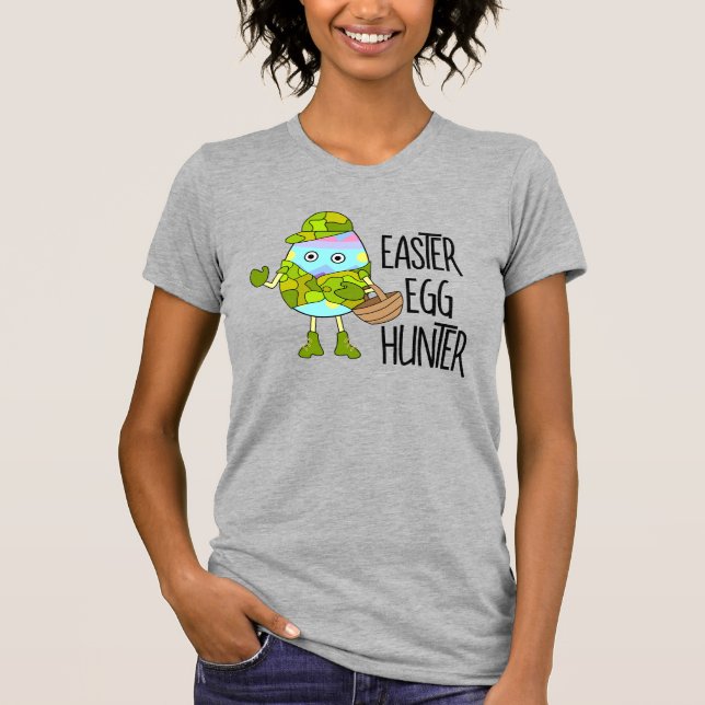 Easter Egg Hunter Text T-Shirt (Front)