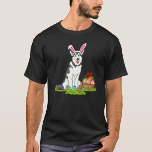 Easter Egg Hunting Bunny Labrador Retriever Dog Ea T-Shirt