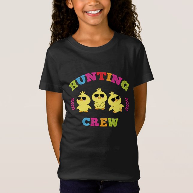 Easter Egg Hunting Crew T-Shirt (Front)