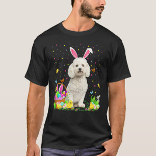 Easter Egg Hunting Funny Bichon Frise Dog Easter S T-Shirt