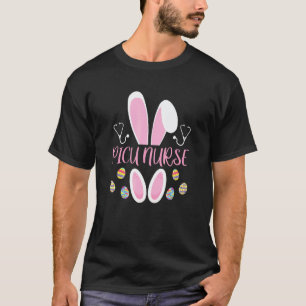 Easter Egg Hunting Rabbit Rn Easter Day Bunny Picu T-Shirt