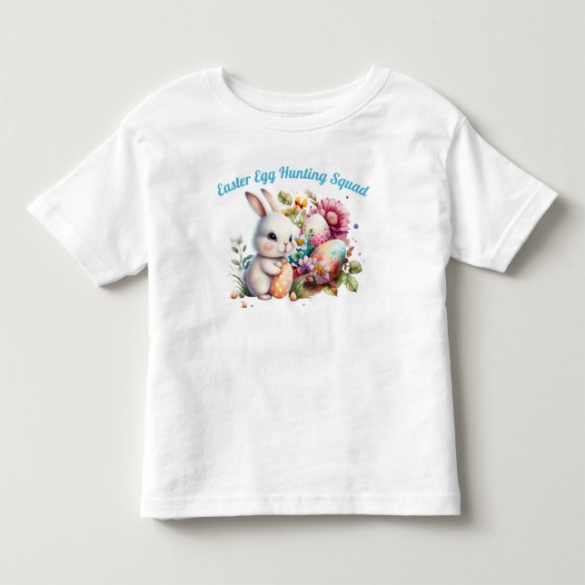 Easter Egg Hunting Squad Toddler T-shirt (Front)