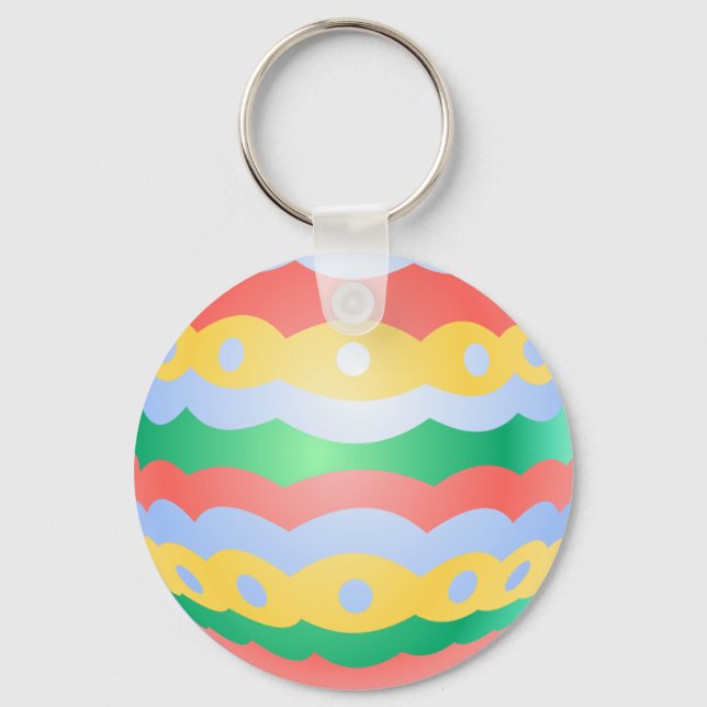 Easter Egg Keychain Festive Easter Egg Keepsakes (Front)
