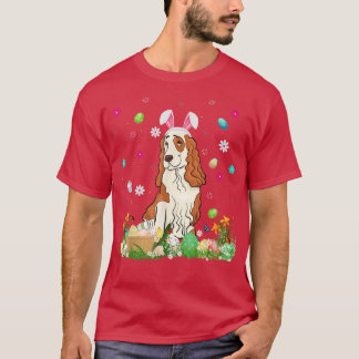 Easter Egg Lover Funny Cocker Spaniel Dog Easter S T-Shirt