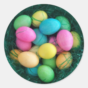 Easter Egg Nest Sticker