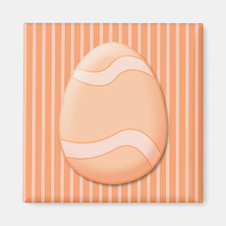 Easter Egg (Orange) Magnet