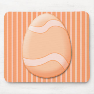 Easter Egg (Orange) Mousepad