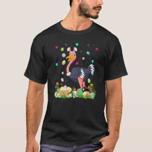 Easter Egg  Ostrich Bird Easter Sunday T-Shirt