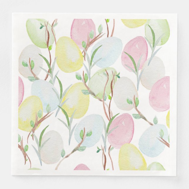 Easter egg Paper Napkin (Front)