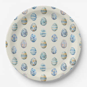 Easter Egg Paper Napkin Plate