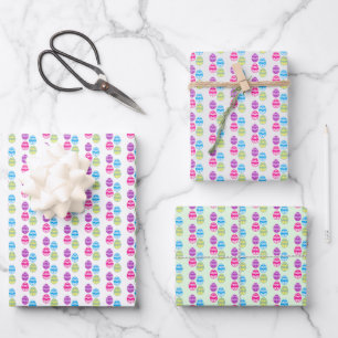 Easter Egg Pattern Wrapping Paper