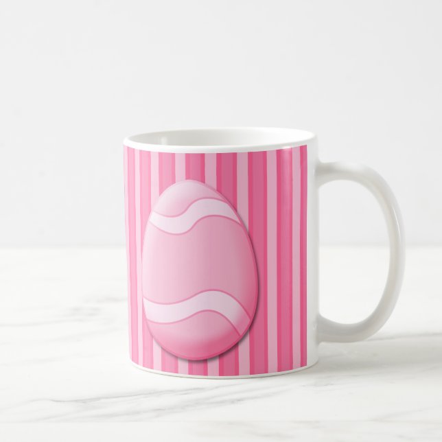 Easter Egg (Pink) Coffee Mug (Right)