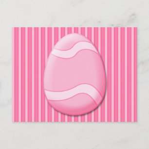 Easter Egg (Pink) Postcard