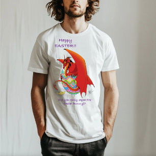 Easter Egg Red Dragon T-Shirt