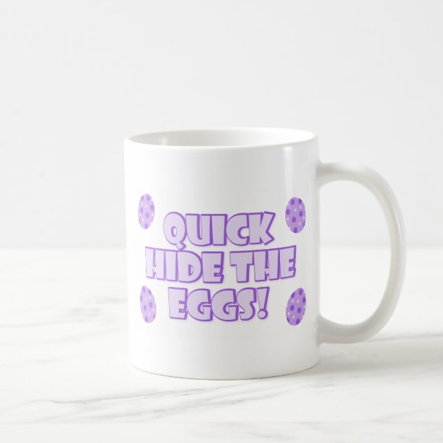 Easter Egg Saying Coffee Mug (Right)