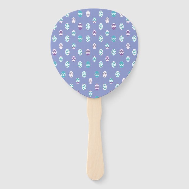 Easter egg/spring pastel  hand fan (Front)