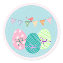 Easter Egg Springtime Lavender Blush Large