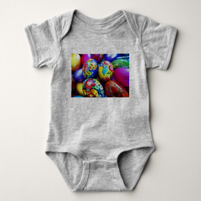 Easter Egg Surprise Baby Bodysuit (Front)