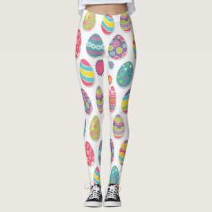 Easter Egg Themed Leggings Easter Attire