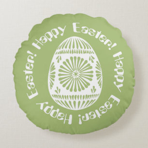 Easter Egg throw pillows