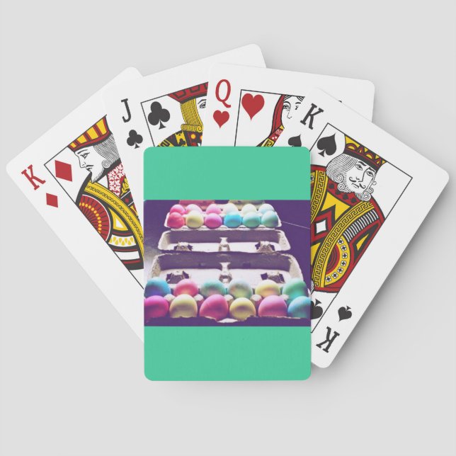 Easter Egg Time Playing Cards (Back)