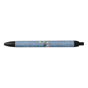 Easter Egg Tree Black Ink Pen
