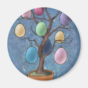 Easter Egg Tree Magnet