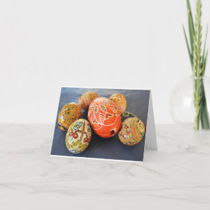 Easter Egg Ukraine Holiday Card