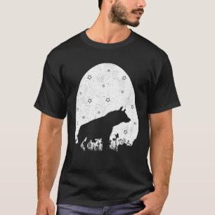 Easter Egg Vintage Retro Style Funny Hyena Easter T-Shirt