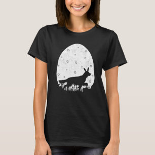 Easter Egg Vintage Retro Style Irish Setter Dog Ea T-Shirt