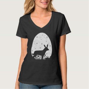 Easter Egg Vintage Retro Style Rottweiler Dog East T-Shirt