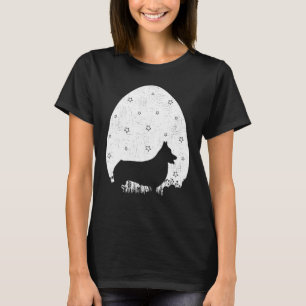 Easter Egg Vintage Retro Style Welsh Corgi Dog Eas T-Shirt