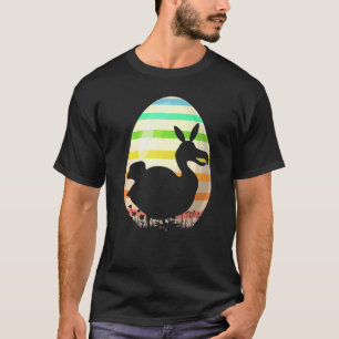 Easter Egg Vintage Style Dodo Bird Easter Egg T-Shirt