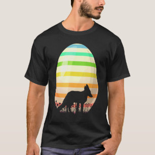 Easter Egg Vintage Style Fox Easter Egg T-Shirt
