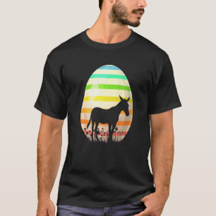Easter Egg Vintage Style Mule Easter Egg T-Shirt