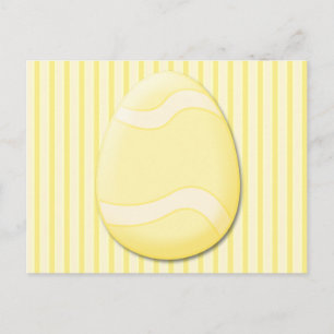 Easter Egg (Yellow) Postcard