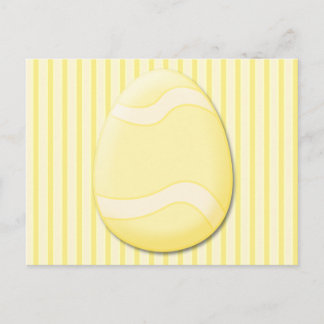 Easter Egg (Yellow) Postcard