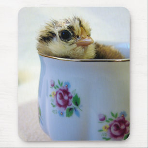 Easter Egger Chick in Cup Mouse Mat
