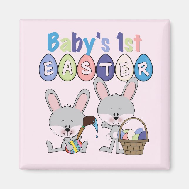 Easter Eggs 1st Easter T-shirts and Gifts Magnet (Front)