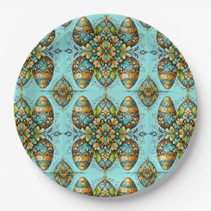 EASTER EGGS 3D ~ Decorated~ Paper Plate