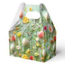 Easter Eggs and Flowers