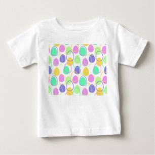 Easter Eggs and Outlines  Baby T-Shirt