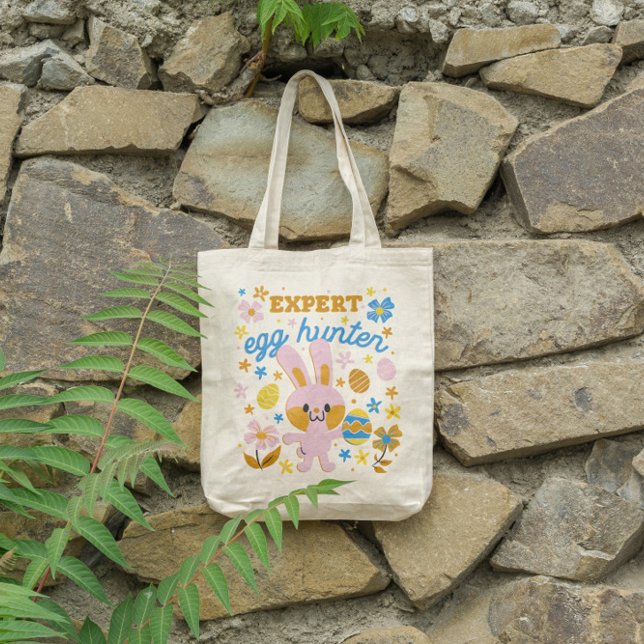 Easter Eggs And Rabbit Tote Bag (Creator Uploaded)