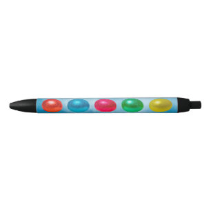 Easter eggs black ink pen