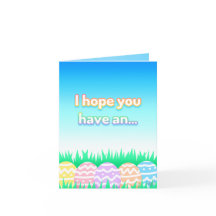 Easter Eggs Card