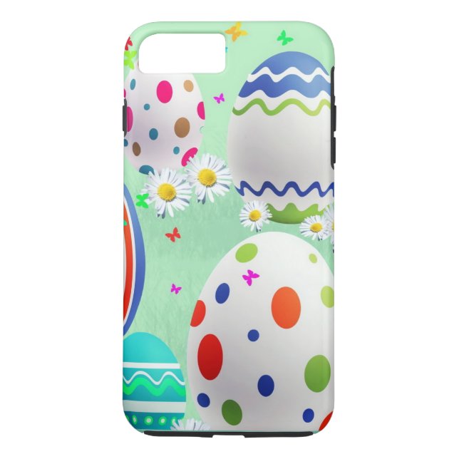 Easter Eggs Case-Mate iPhone Case (Back)