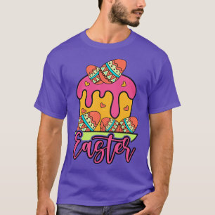 Easter Eggs Chocolate Cake   Happy Easter  T-Shirt